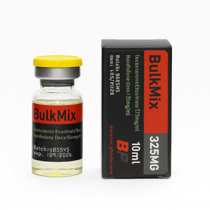 Bulkmix 10ml 325mg | ტესტოსტერონ ენანტატი + ნანდროლონ დეკანოატი – მასის და ძალისთვის
