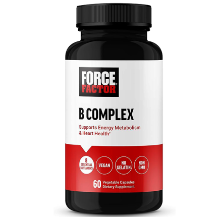 B Complex Force Factor – ენერგიის მეტაბოლიზმისა და გულის ჯანმრთელობის მხარდაჭერა