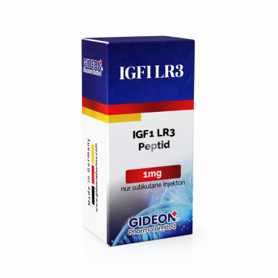 IGF-1 LR3 1mg – Gideon Pharma IGF-1 LR3 1mg peptide injection Gideon Pharma box