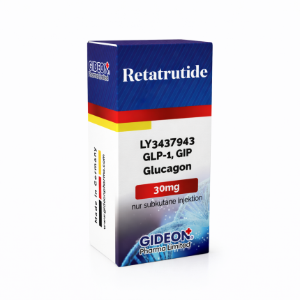 Retatrutide 30mg Gideon Pharma peptide injection box